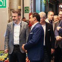 Başkan Vekili Biba'dan Kent Hali'ne yakın takip 