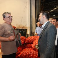 Başkan Vekili Biba'dan Kent Hali'ne yakın takip 