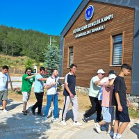 Büyükşehir'in gençlik kampında engeller aşıldı 
