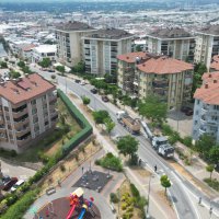  Büyükşehir Üçevler Mahallesi’nde asfalt yeniliyor 