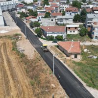 İnegöl'de Zambak Caddesi yenileniyor 