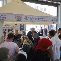 Aşure ikramları Gürsu'da devam etti 