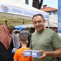Aşurenin bereketi Keles'te paylaşıldı 