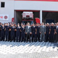 Büyükorhan’a tam donanımlı itfaiye binası 