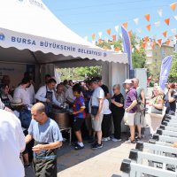Başkan Vekili Biba'dan Nilüfer'de aşure ikramı 