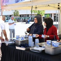 Aşure bereketi Demirtaş’ta paylaşıldı  