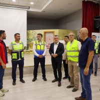 Başkan Vekili Biba, Şahin Başol'da çalışmaları inceledi 