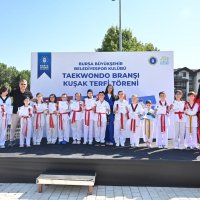 Büyükşehirli taekwondocuların kuşak heyecanı 