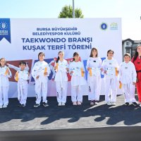 Büyükşehirli taekwondocuların kuşak heyecanı 