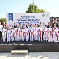 Büyükşehirli taekwondocuların kuşak heyecanı 