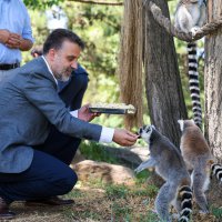 Başkan Vekili Biba’dan Hayvanat Bahçesi’ne ziyaret 