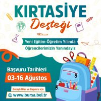 Büyükşehir’den öğrencilere kırtasiye desteği  