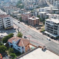 Kestel'de Eğitim Caddesi baştan sona yenilendi 