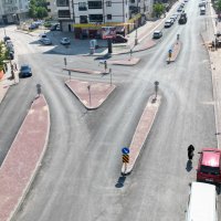 Kestel'de Eğitim Caddesi baştan sona yenilendi 