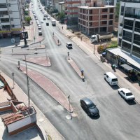 Kestel'de Eğitim Caddesi baştan sona yenilendi 