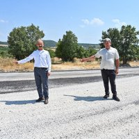Büyükşehir Harmancık’ta da yolları yeniliyor 