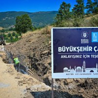Büyükşehir, Gemlik’te sulama tesisini kısa sürede yüzde 80’e ulaştırdı 