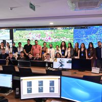 Büyükşehir stajyerleri hizmet alanlarını yerinde inceledi 