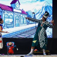 Büyükşehir'den miniklere 'İki Bavul Dolusu' eğlence 