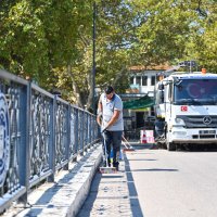 Büyükşehir'den Gölyazı'da kapsamlı bakım çalışması 