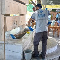 Büyükşehir'den Gölyazı'da kapsamlı bakım çalışması 
