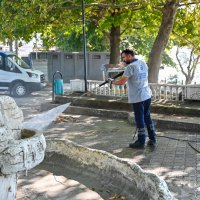 Büyükşehir'den Gölyazı'da kapsamlı bakım çalışması 