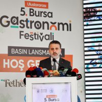 Uluslararası 5. Bursa Gastronomi Festivali "Fetheden Lezzetler"le geliyor