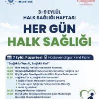 Büyükşehir ile her gün ‘Halk Sağlığı’