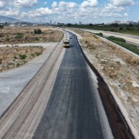 Büyükşehir Samanlı bağlantı yolunu yeniledi