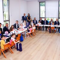 Başkan Vekili Biba, öğrencilerin ilk ders heyecanına ortak oldu