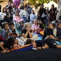 Festivalde çocuklar hem eğlendi hem spor yaptı