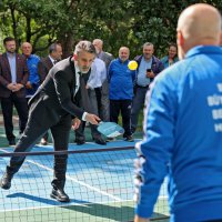 Başkan Vekili Biba, huzurevi sakinleriyle buluştu