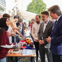 Bursa'da üniversitelilere 'Hoş geldin' şöleni