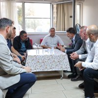 Başkan Vekili Biba, acı günde vatandaşları yalnız bırakmadı
