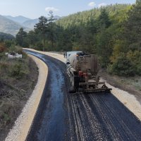 Büyükşehir, Osmangazi'de 10 kilometrelik yolu yeniledi