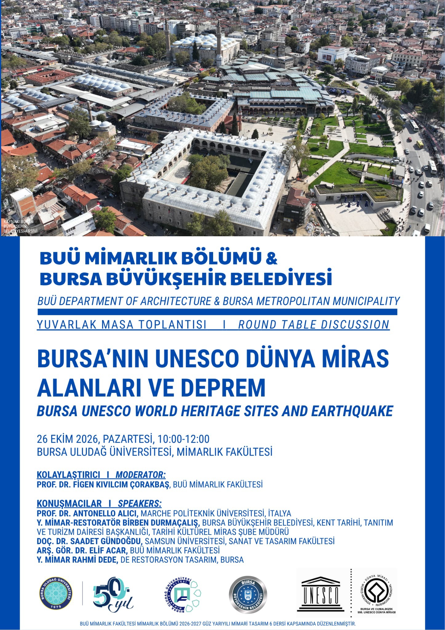 Bursa’nın UNESCO Dünya Miras Alanları ve Deprem