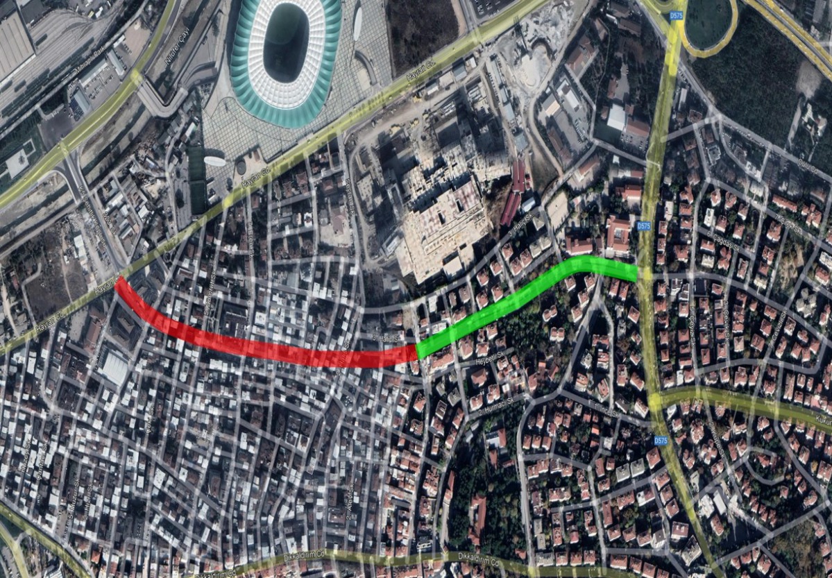 Zübeyde Hanım Cad. –Hayran Cad. Bağlantı Yolu