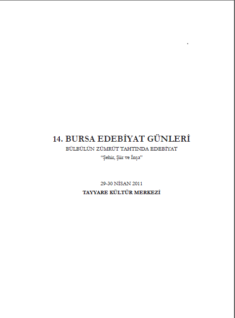 14. Bursa Edebiyat Günleri